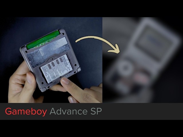 Restaurando mis GAMEBOY advance - ASMR lo-fi