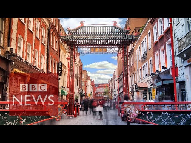 Inside London's Chinatown (360 video) - BBC News