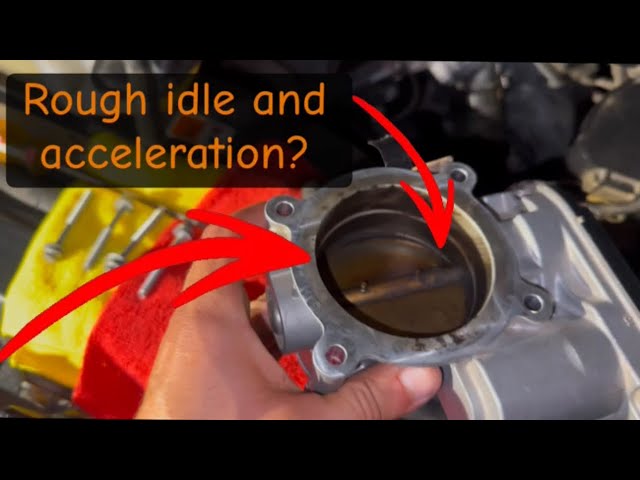 How to fix a car that idles poorly (rough idle & acceleration) #trending #cars #s197