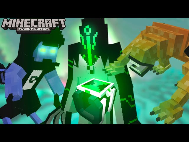 SAIU!!!NOVO MELHOR ADDON DE BEN 10 CLASSICO PARA MINECRAFT PE!!😱😱😱