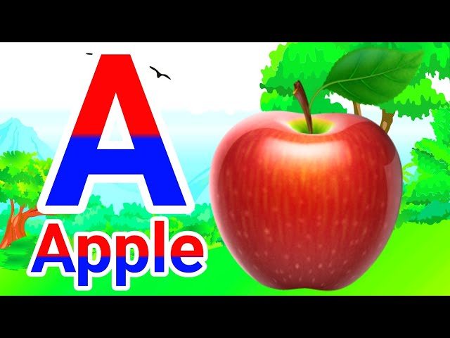 Phonics Sounds of Alphabets A to Z in English - A For Airplane - ABC Alphabet Songs with kids