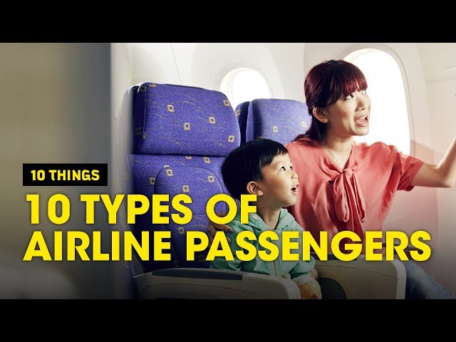 10 Types of Airline Passengers - Scoot