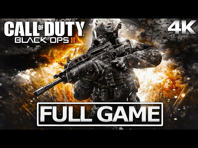 CALL OF DUTY: BLACK OPS 2 Full Gameplay Walkthrough / No Commentary【FULL GAME】4K 60FPS Ultra HD