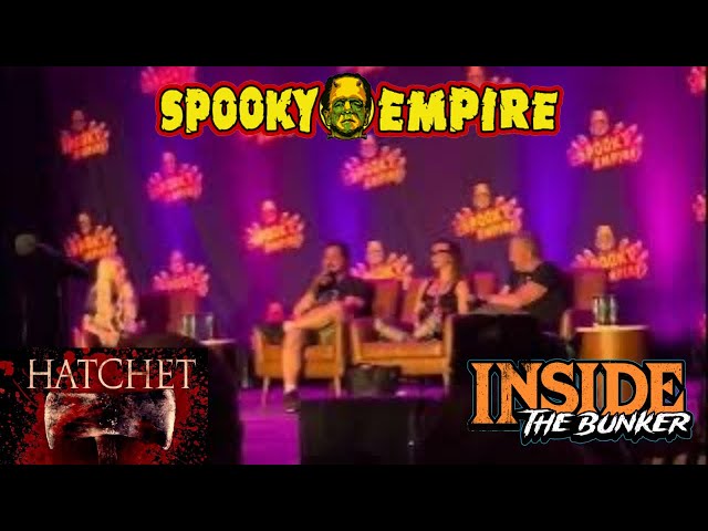 Spooky Empire 2023 | Hatchet Panel | Adam Green, Kane Hodder, Danielle Harris