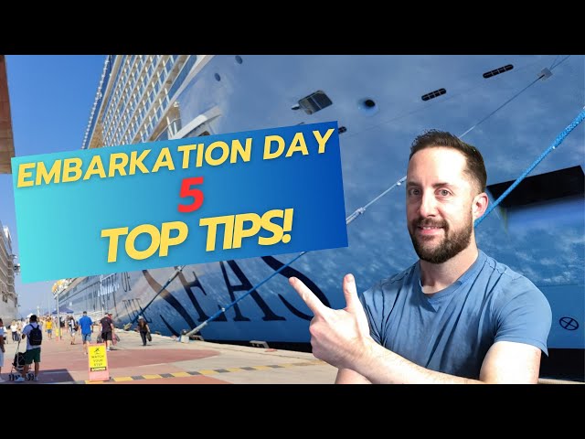 CRUISE Like a Pro 5 Essential Embarkation Day Tips