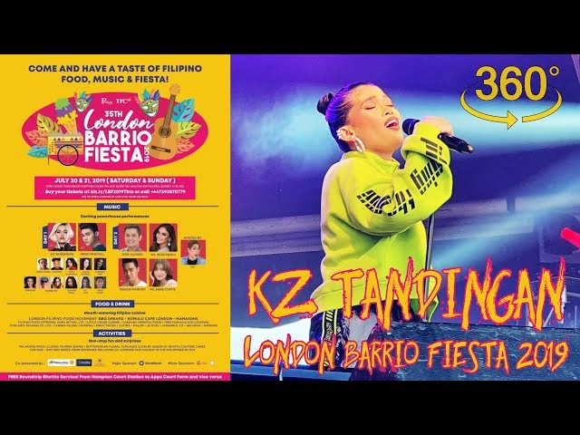 KZ Tandingan - Rolling in the Deep | Barrio Fiesta - VR 360