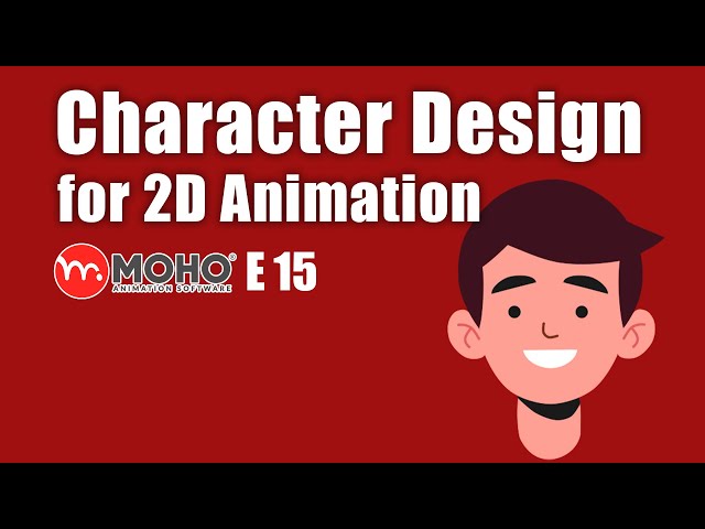 How to design a character in Moho like a pro in 4 minutes