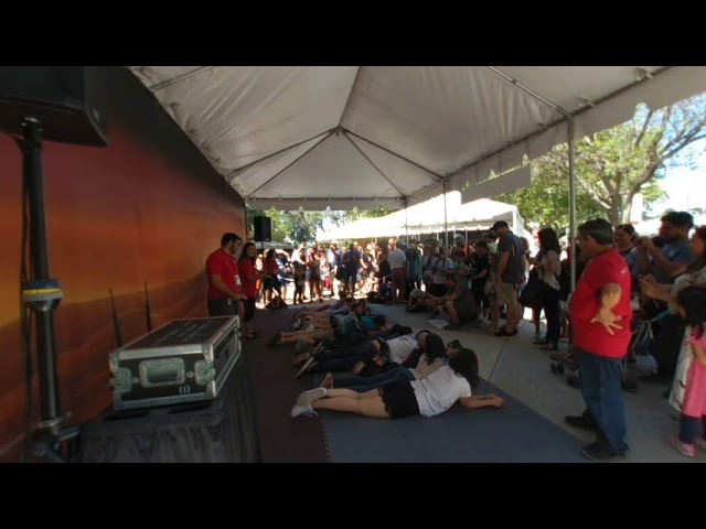 VR180 Slice of Life - Rover demo at the JPL Open House