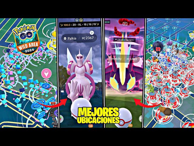 LAS MEJORES UBICACIONES PARA EL WILD AREA EN POKEMON GO!