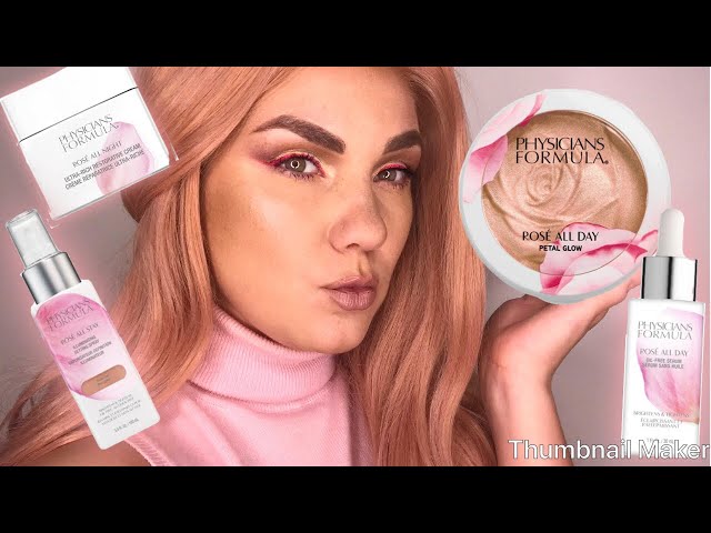 PHYSICIANS FORMULA ROSE ALL DAY PETAL GLOW REVIEW| ROSE COLLECTION REVIEW