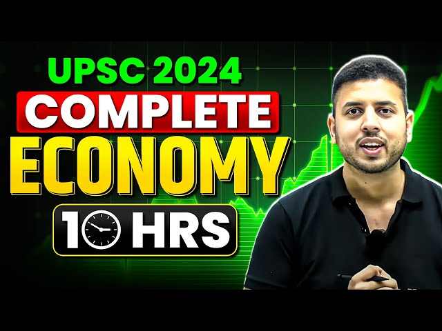 COMPLETE Economy in 1 Shot 💯 UPSC 2024 Prelims | UPSC 2025 | OnlyIAS