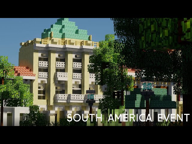 Argentina and Ecuador | Minecraft Build The Earth