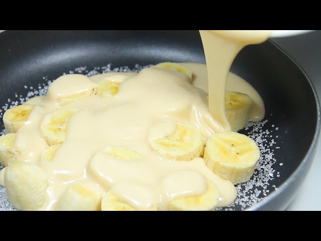 🍌 Banana Egg Cakes WITHOUT OVEN