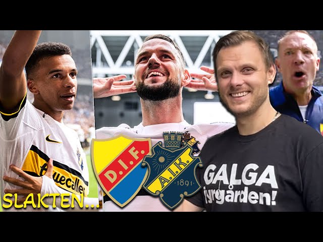 [Djurgården - AIK 0-2] SLAKTEN på Tele 2