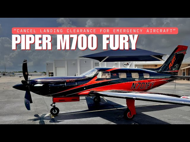 "Cancel Landing for Emergency Aircraft" - Piper M700 Demo Flight