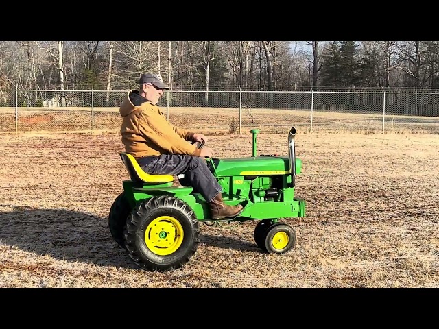 Lot 81- Custom John Deere 4020 LGT- Tractor Brown's Museum Auction