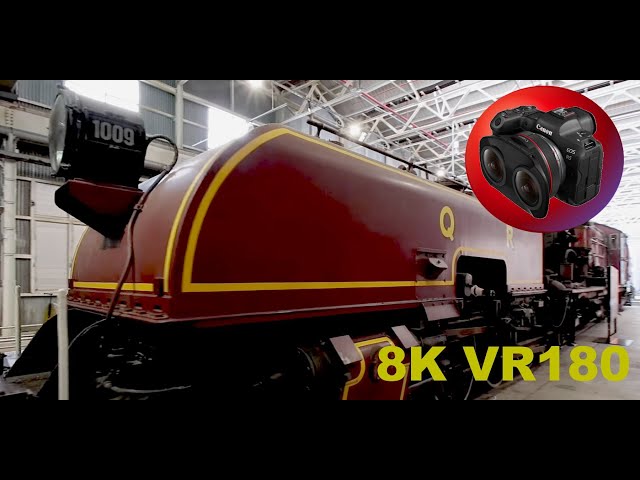 Railway Museum Beyer Garratt Steam Train Engine 8K VR180 3D (Travel/Lego ASMR/Music Metaverse)