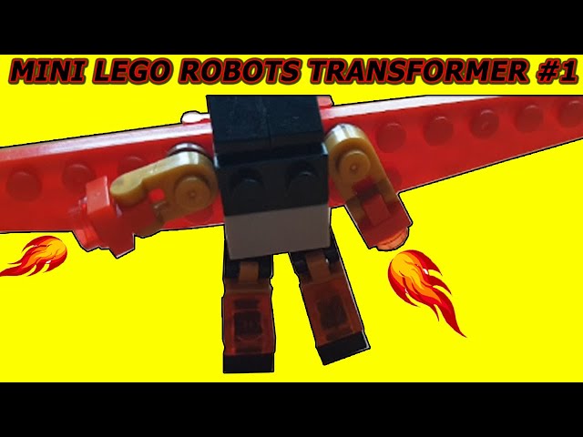 Lego Robot Mini Transformer Easy #01 | Lego Robot Mini Biến Hình Cực Dễ #01| Linakid TV