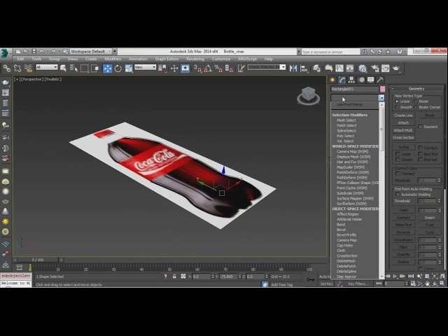 Coca Cola Bottle Modeling
