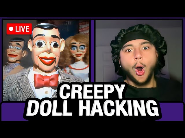 CREEPY DOLL HACKING on OMEGLE (LIVE)