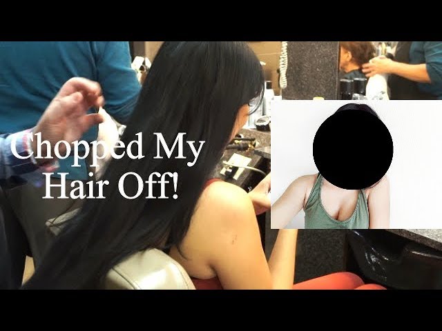 Chopped My Hair Off! Vlog