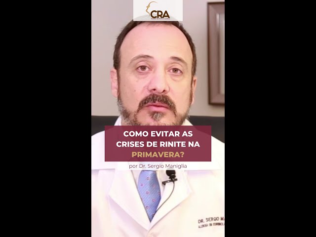 Como evitar as crises de rinite na primavera?