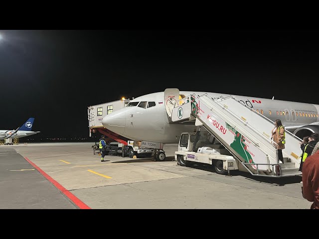 FLIGHT REPORT | Boeing 737-800  "Nordwind Airlines" | flight from Makhachkala to Moscow