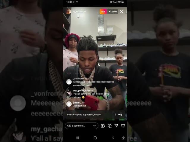 CJ So Cool Selects Winners Of The New Giveaway "Green Machine " (Instagram Live)