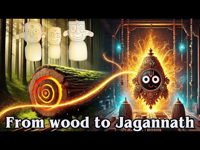 The Shocking Truth Behind Lord Jagannath's Body Transformation: From wood to Deity