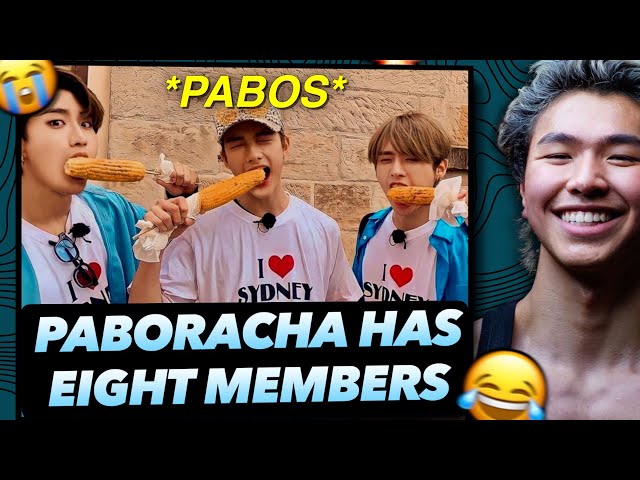 Athlete React to STRAY KIDS are a group of (Cute) PABOS [PABORACHA IS ALL 8 MEMBERS]