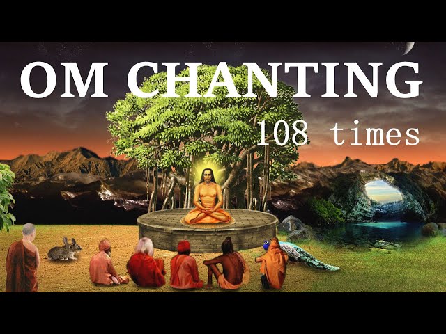 OM Mantra Chanting | 108 times | Music for Peace and Meditation | Mahavatar Babaji | Sattva Swara