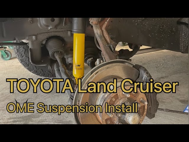 OME Suspension Install 100 Series  Land Cruiser