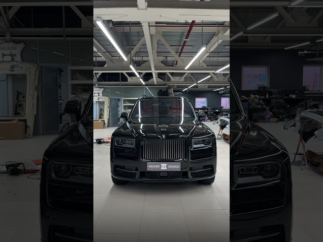 Реставрация кожи передних сидений Rolls Royce Cullinan