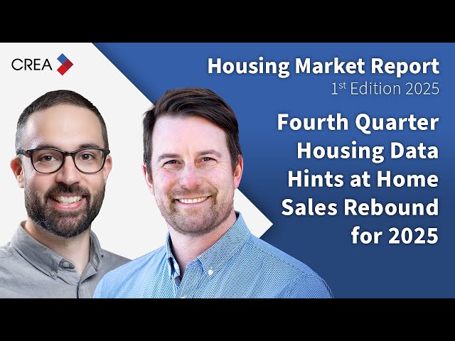 Fourth Quarter Housing Data Hints at Home Sales Rebound for 2025