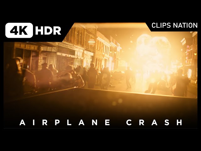 The Last of Us (2023) HBO | Airplane Crash Scene | 4K HDR