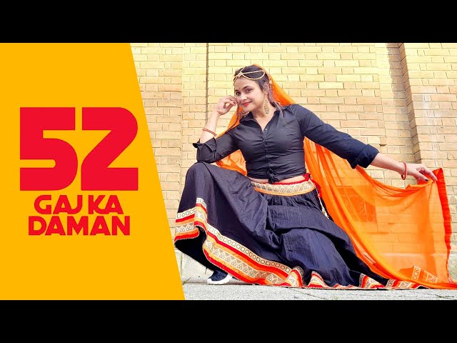 52 GAJ KA DAMAN Dance | PRANJAL DAHIYA | AMAN JAJI | RENUKA PANWAR | Aditi | Dancercise Studio |