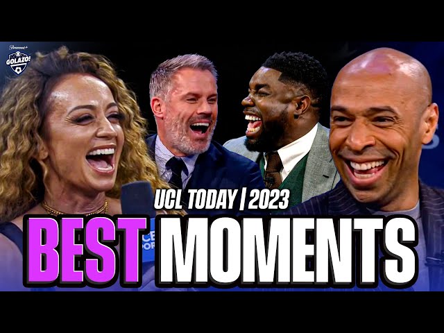 The BEST UCL Today moments in 2023 | Kate Abdo, Thierry Henry, Micah Richards & Jamie Carragher!