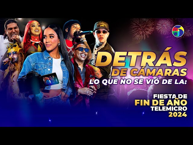 ¡Momentos épicos detrás de cámaras! | Fiesta de Fin de Año Telemicro 2024