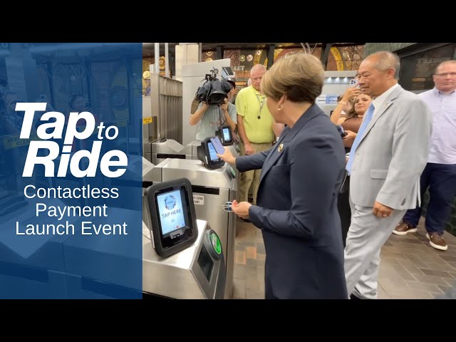 Tap to Ride - Contactless Payment Launch Event | August 1, 2024