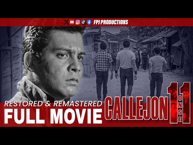 Callejon 11 | FPJ RESTORED FULL MOVIE | HD | Fernando Poe Jr.