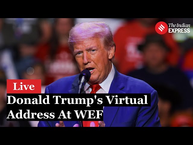 LIVE| Trump Speaks at World Economic Forum Remotely