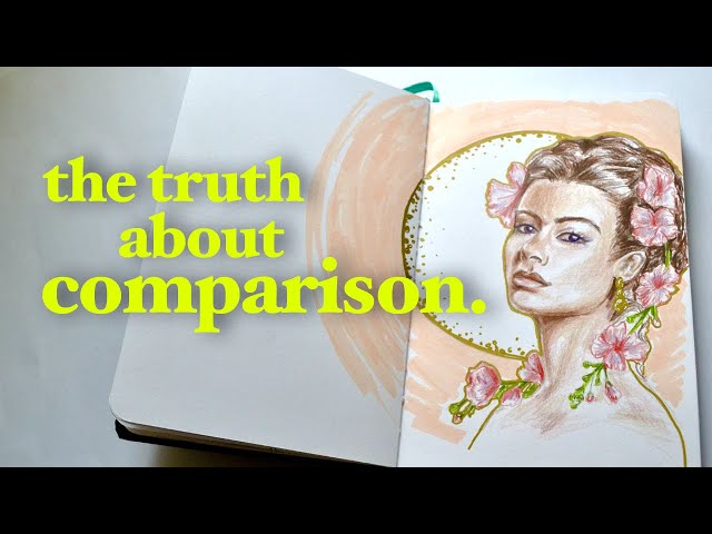 STRUGGLING with your art?  6 gentle reminders for artists: comparison, growth, & more...