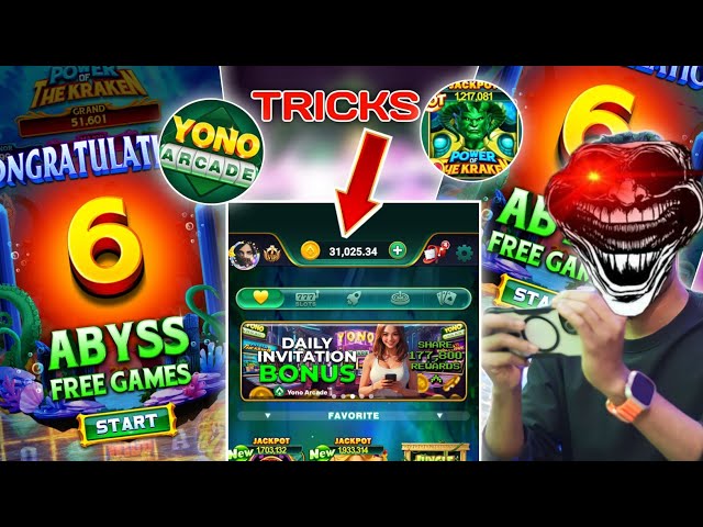 Yono Game Tricks ! Power Of the Kraken Game Tricks ! Abyss Tricks 🥳 @YonoTricksJK