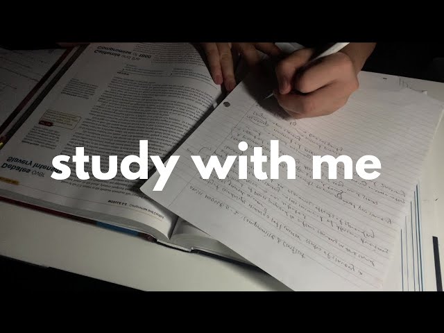 📖 3 HR STUDY WITH ME, NO BREAK, NO MUSIC - study motivation!