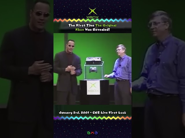 Original Xbox First Live Reveal (CES 2001) #gaming #retrogaming #microsoft