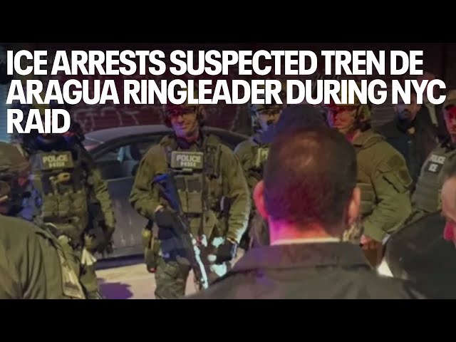 ICE arrests suspected Tren de Aragua ringleader during NYC raid: Who is he?