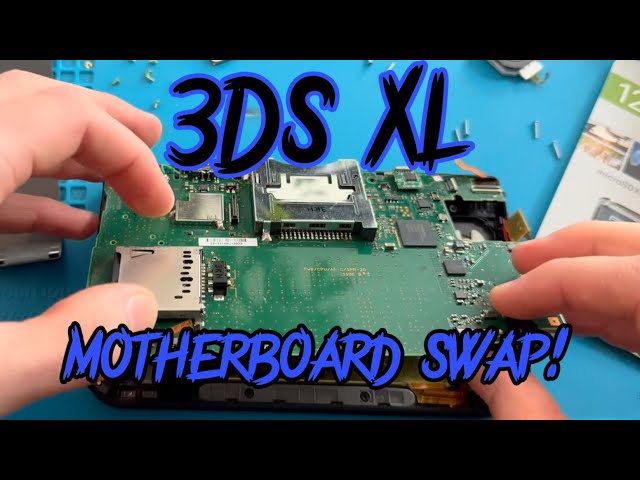 3DS XL motherboard swap for a customer