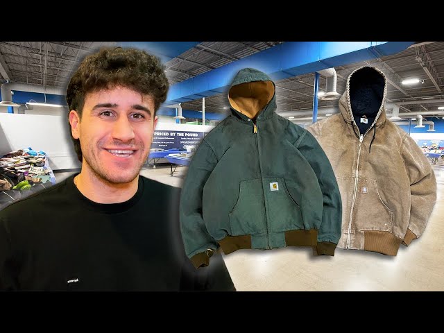 I FOUND MY FIRST CARHARTT JACKET AT THE THRIFT!!