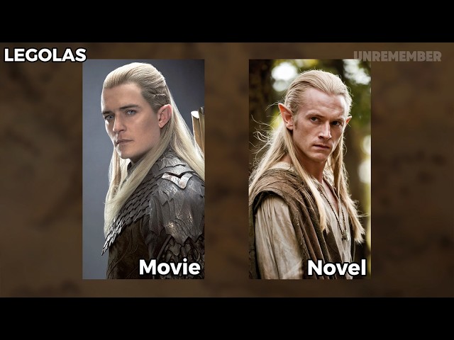 How Lord of the Rings characters look according to the description from book