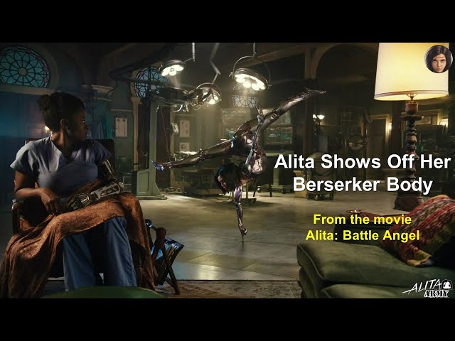 Alita Shows Off Her Berserker Body | Alita Battle Angel